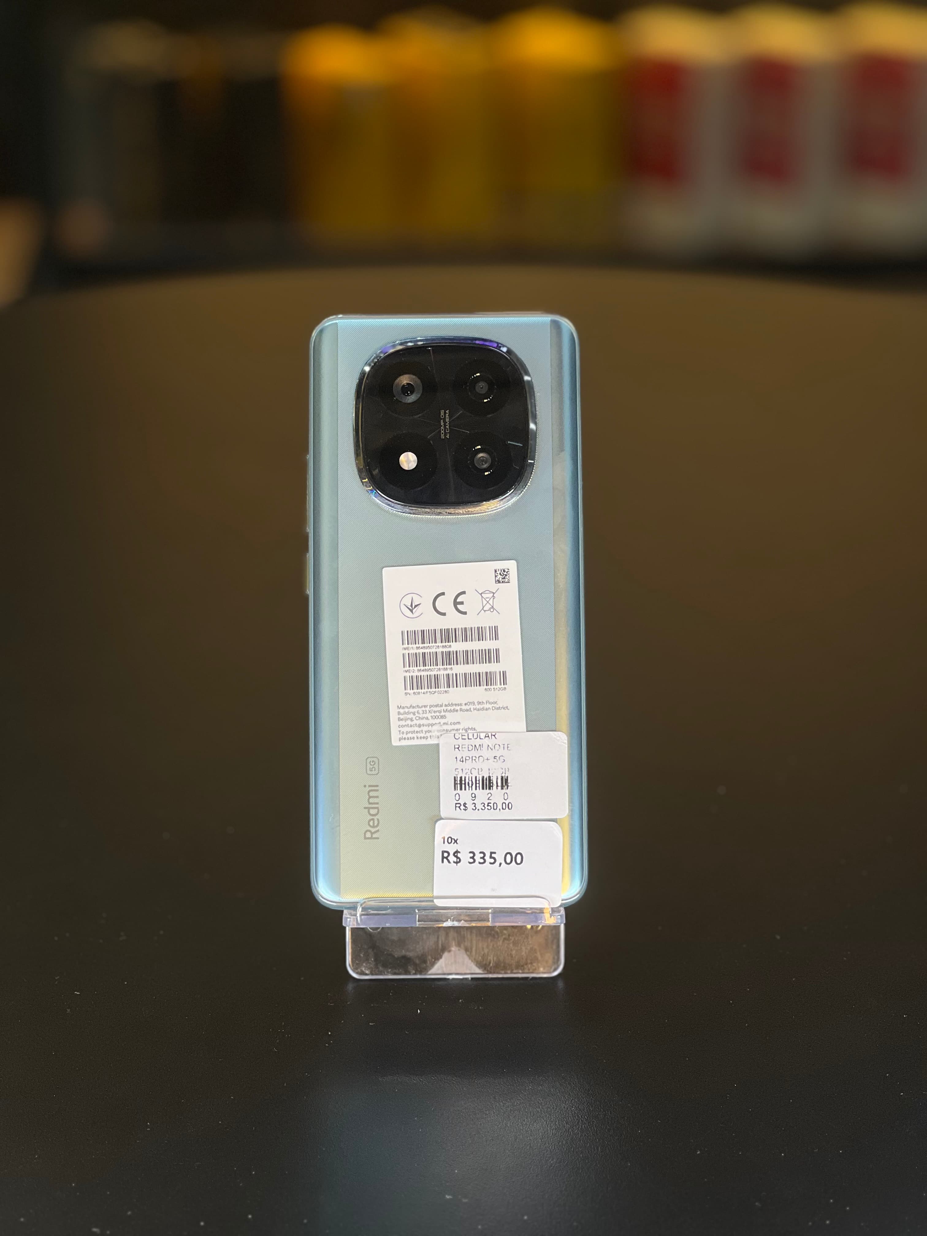Xiaomi Redmi Note 14Pro+ 5g 512GB Frotst Blue