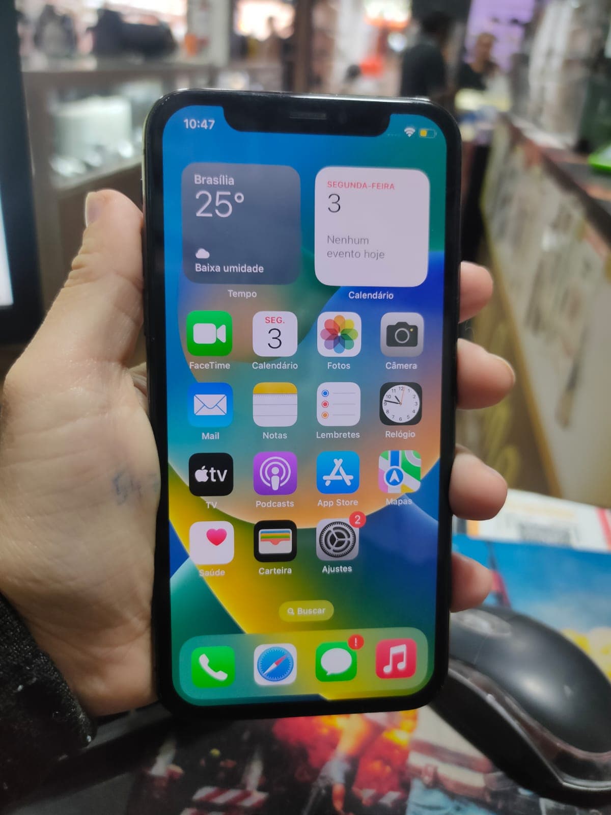 iPhone x 64GB Seminovo