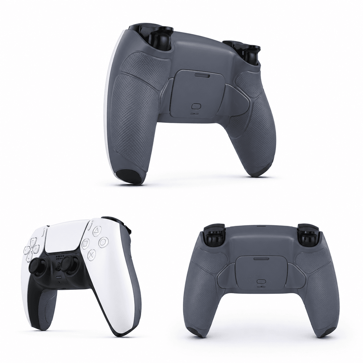 Personalização de Controle Paddles Dualsense Cinza